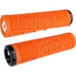 Odi Reflex XL V2.1 Lock-On Griffe Orange mit schwarzen Klemmen