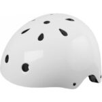 FREESTYLE BMX und Skate Outdoor Helm Ventura Weiß Glänzend Größe M (54-58 cm)