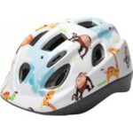 Mighty Junior Zoo Helm Weiß - Größe S (52-56 cm) für Sicherheit beim Radfahren