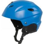 M-Wave Skihelm Blau Matt S (52-55 cm) mit Ringsystem und abnehmbaren Polstern