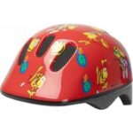 Kinderhelm XS 46-52 cm Design Frosch Rot - KID X S