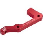 Shimano IS-PM 180 mm Bremsadapter Rot für Hinterrad