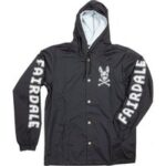 Fairdale HareRodgers Windjacke Schwarz - Größe M