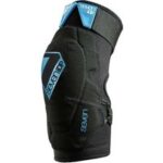 Flex Ellenbogen- und Kniebandage Jugend Größe M Schwarz/Blau - Vielseitiger Hardshell-Schutz