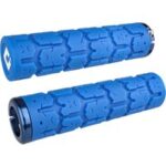 Odi Grips Rogue V2.1 Lock-On Blau mit Klemmen 135 mm - Komfort und Leistung für Bikes