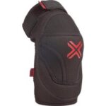 Fuse Delta XXL Kniebandage Schwarz-Rot aus Duratex Neopren mit Memory Foam