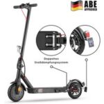 E9 Aufgerüstet E-Scooter Mit Straßenzulassung Mit Doppelfederung (ABE eKFV)