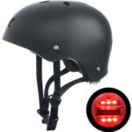 E Scooter Helm mit Rücklicht und verdicktem EPS-Innenfutter